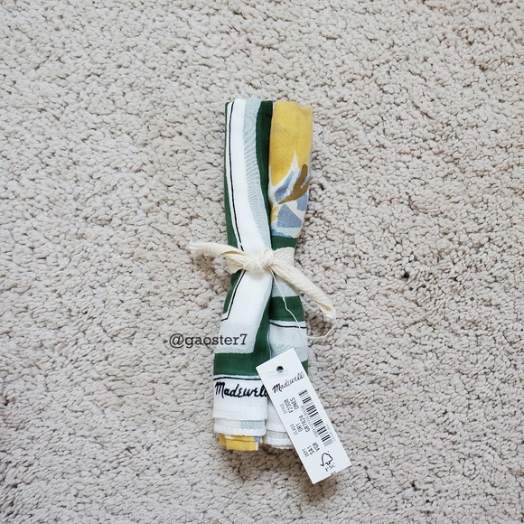 🚫SOLD🚫Madewell Organic Cotton Bandana - Picture 4 of 7